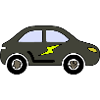 Blitzauto Silhouette