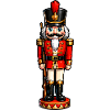 Traditioneller Nußknacker Soldat