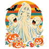 Halloween-Geist Still-Mama im Cluster-Chaos