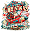 Atomic Christmas NRH Santa Rocket