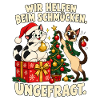 Katzenmama Geschenkidee Tannenbaum Weihnachten