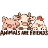 Animals Are Friends Farm Animals