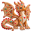Lebkuchendrache – Süßer Weihnachtsdrache