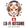 Lo-Fi Kitsune Fuchsmaske Kopfhörer Beats