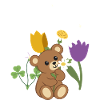 Teddy Blumen Kinder Geschenkidee Margerite