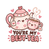 Best-Tea Freundschaft Teekannen-Duo
