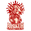 Alpkuh mit Treichel – Alpsommer Retro