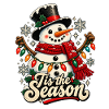 Tis the Season Schneemann-Lichter