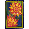 Sonnenblumen-Burst-Rahmen