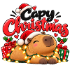 Capy Christmas – Süsses Capybara Weihnachten