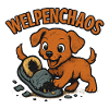 Welpenchaos Geschenk für frischgebackene Halter