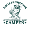 Frührente Waschbär in Ruhe Campen