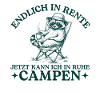 Rente Waschbär in Ruhe Campen