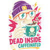 Kaffee-Totenkopf – Dead Inside But Caffeinated