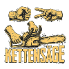 Schere Stein Kettensäge