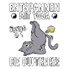 Katzen Yoga Duftkerze