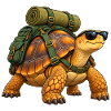 Wandernde Schildkröte