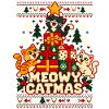 Weihnachten Katzen Meowy Catmas