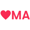 Oma mit Herz – Rot