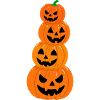 Halloween Gruselkürbisse