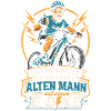 E-Bike Spruch alter Mann Geschenk