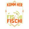 Komm her Fischi Fischi Angler