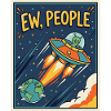 EW, Leute UFO-Cartoon