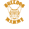 Goldene Bulldogge im gotischen Stil
