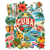Kuba Reisesticker