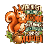 Eichhörnchen – An sich arbeiten