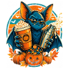 Halloween Vampirfledermaus Bar-Schichtchaos