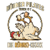 Hühner Pilates Rührei Kerze