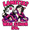 Lametta? War schon so. – Weihnachtskatze