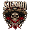 Sicario Totenkopf mit Sombrero