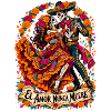 Liebe bleibt: Dia Muertos Paar