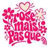Saugenhaftes Pink