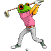 Golf Frosch
