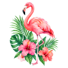 Niedlicher Flamingo Süße Flamingos