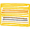 Rechteck Minimal Muster - Erdfarben