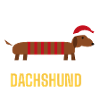 Dackel durch den Schnee-Weihnachtspullover