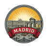 Madrid, Spanien Reiseabzeichen Königspalast-Souvenir