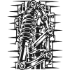 Coilover Diagramm Grafik