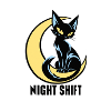 Mondkatze Nachtlicht