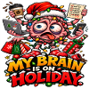Weihnachtsgehirn im Urlaub
