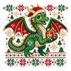 Weihnachtsdrachen Strickheld