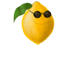 Sauer macht lustig - lächelnde Zitrone