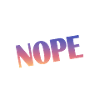 NOPE 