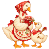 Baka Gans mit Enkel – Omas Marmelade