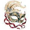 Burlesque Mask
