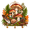 Pilzparadies Herbstzauber